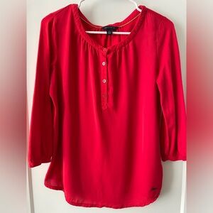 Tommy Hilfiger Red Blouse – Size M
